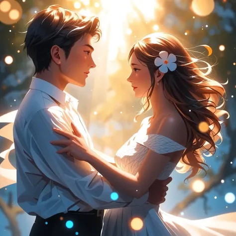 Shining bright, The Light of Love
Embrace the miracle I met
You and Me, we rise above
I want to have a dream that never ends
Bra...