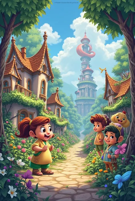 Turn this image into a Disney cartoon