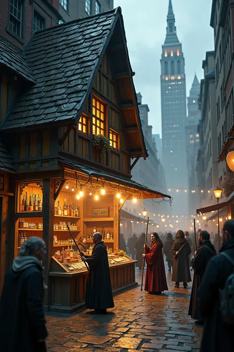 The world of swords and sorcery invades modern times in this live-action fantasy film, as a medieval European pop-up shop sudden...