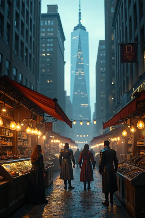 A live-action fantasy film, the world of medieval swords and magic suddenly invades the modern era, as a small pop-up shop in me...