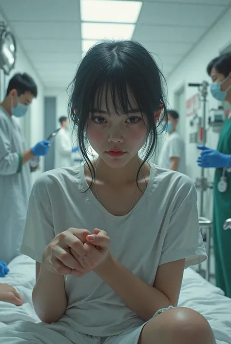 ren in a hospital who show different symptoms of diseases such as: headache , Cold , cough , back pain , stomach pain, ear pa...