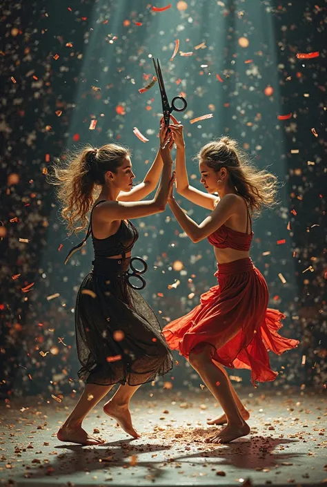 Scissor dance