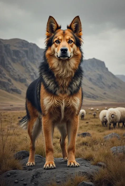 Islandic shepper dog