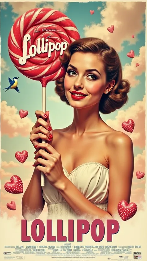 **Vintage 1950s "Lollipop" Movie Poster - "Mustafa Classic" Collection**
*(Ultra High-Resolution Photorealistic Dreamy Style)*...