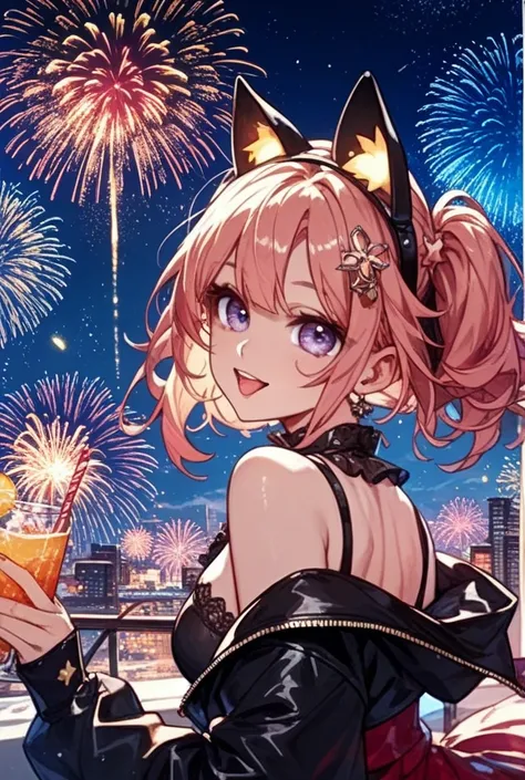 The fireworks in Collapse Star Rain look like