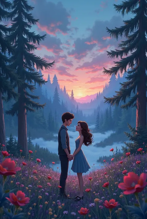 Twilight movie in cartoon