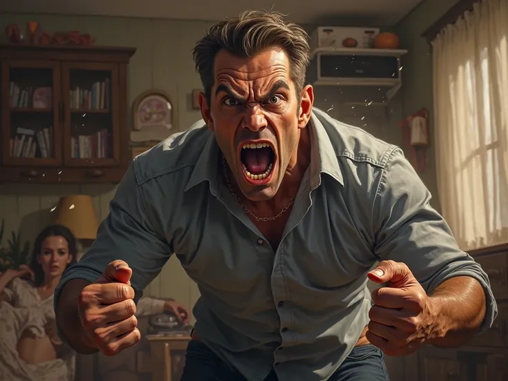 The angry husband