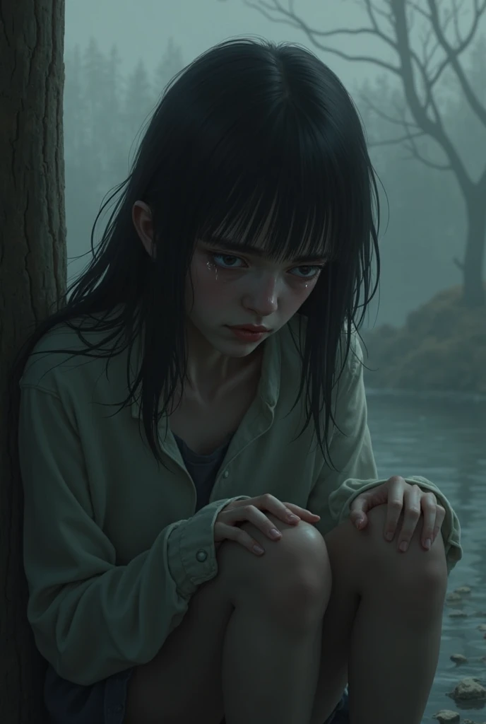 I am overwhelmed by my sorrow and I am crying because I have bad luck