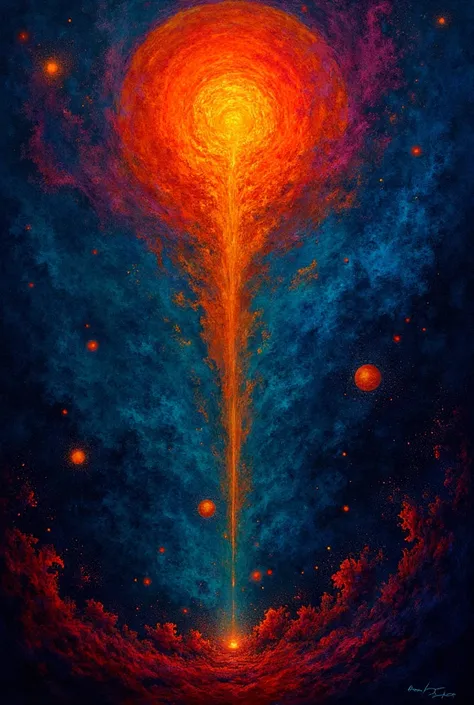 “A painting created by a genius artist, abstract and extremely surreal. Ultra high-resolution, visually complex and richly color...