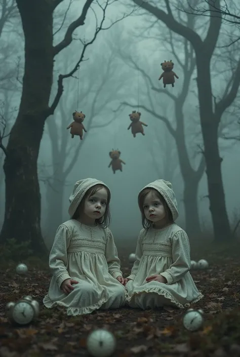 
Image Suggestion:
A fog-drenched forest at twilight, trees twisting unnaturally as if holding their breath. In the center sit t...