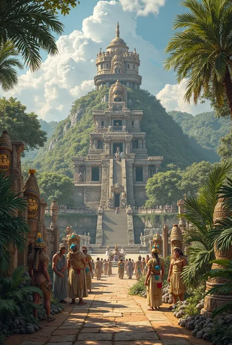 The ancient Mayan civilization