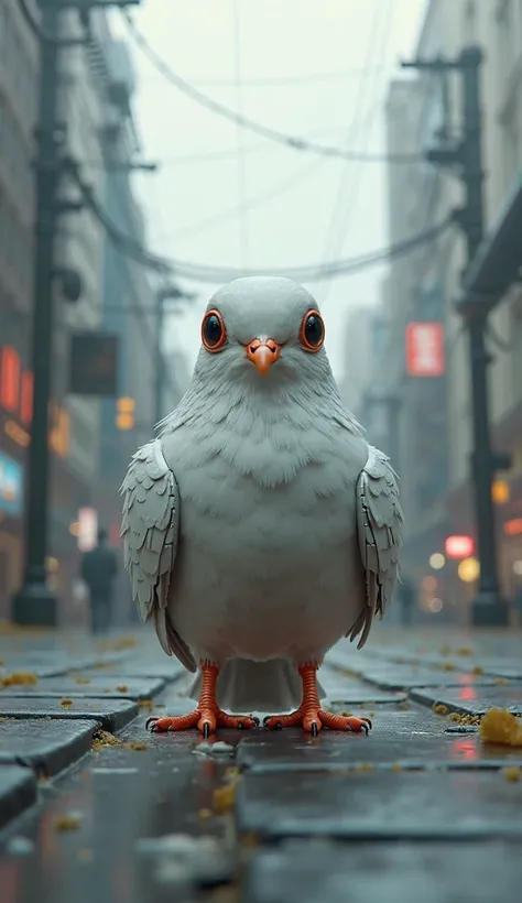a tiny pigeon ai