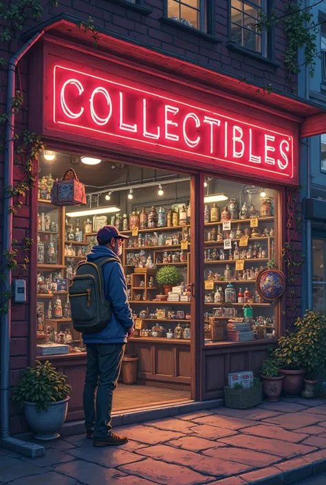 Arrival of a load of collectibles at the store