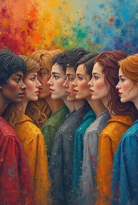 You can create an image with people, but that they are diverse, like that there are people of different ethnicities, religion, s...