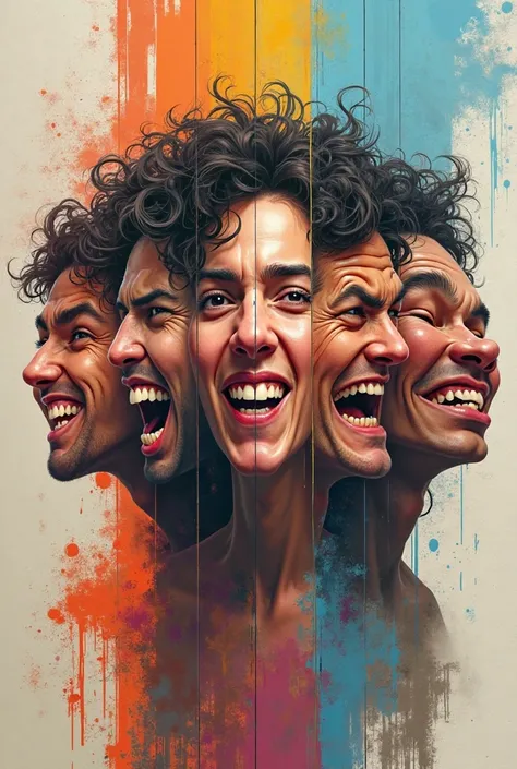 One for each day with exaggerated facial expressions or vibes (Monday = exhausted, Friday = party mode).
