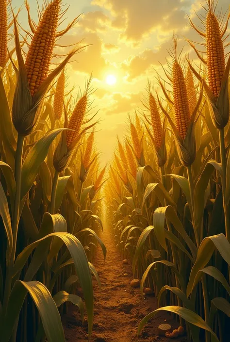 I want sketches of this story Claro, aquí tienes una historia similar pero diferente sobre el corn, keeping some elements of the...