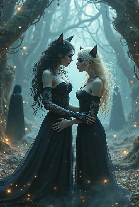 Erotic female furry hybrid vampire witch and magic realm two females and a witch