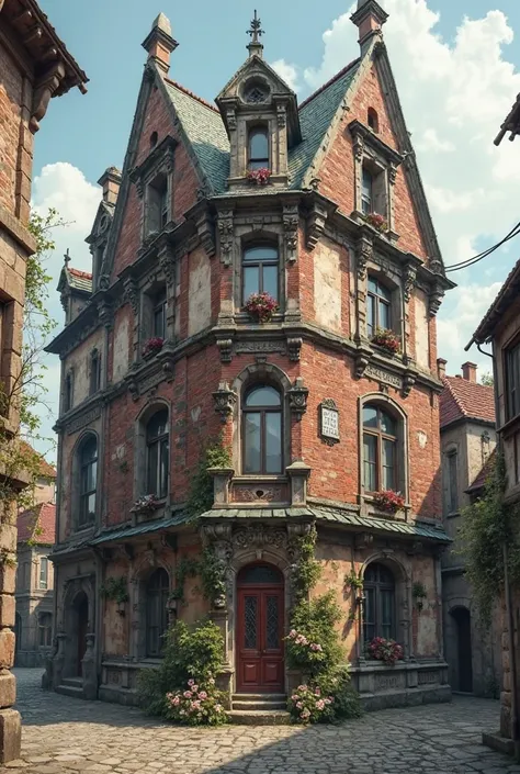 Vintage old building