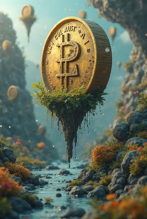 And put the head of a coin in it