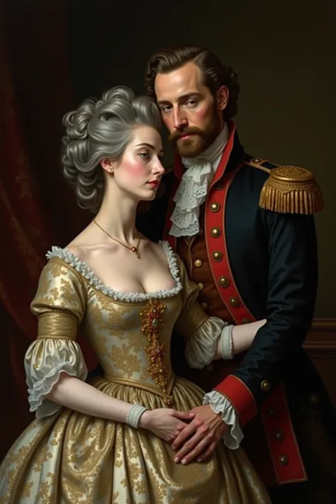 To create an image similar to the one you provided, featuring a woman depicted as Catherine the Great, you can use the following...