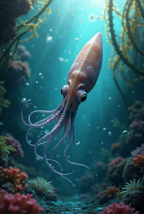 Squid reproduction using eggs