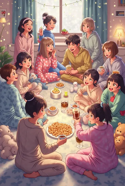 Fiesta de pijamas