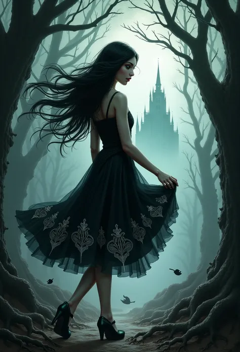 (((best quality))),(((ultra detailed))),(((masterpiece))),illustration,Realistic style, a girl,standing,light and ethereal figur...