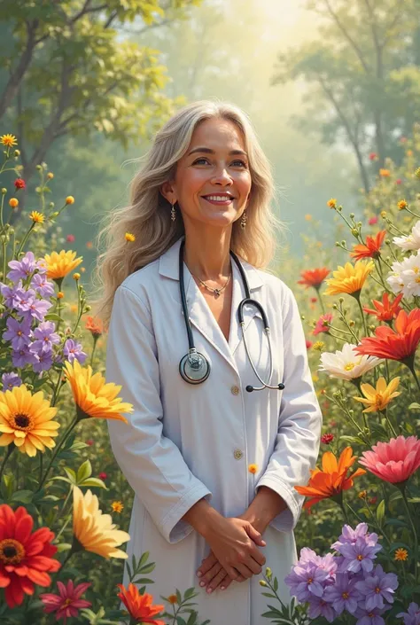 Doctor's Day with flowers