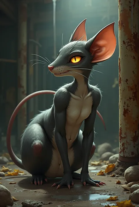 A female rat furry