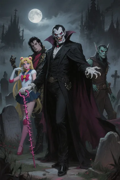 The Team. 5 poderosos personajes peludos Dracula multicolored evil Andy Warhol sailor moon ,GALACTIC ORDER RUBENOR. De soldados ...