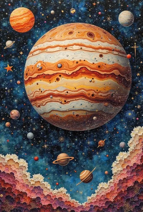 collageart、collage、Artwork、art、masterpiece、top quality, jupiter