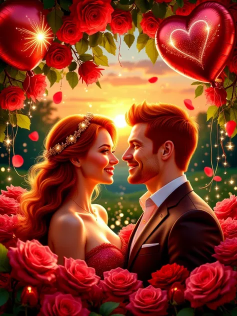 🧡🌹👩‍🦰👨‍🦰🎈✨🎧