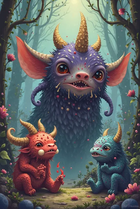 Mood Monsters" Series
