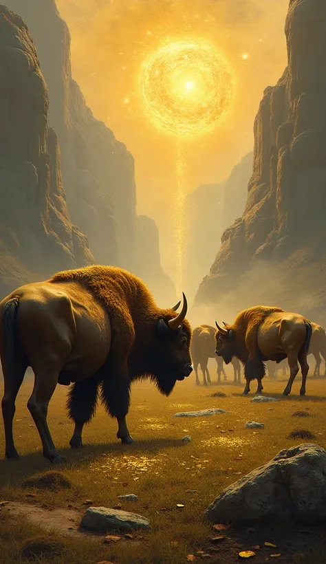 Age of Buffalo Spiritual Gold Silver Treasure