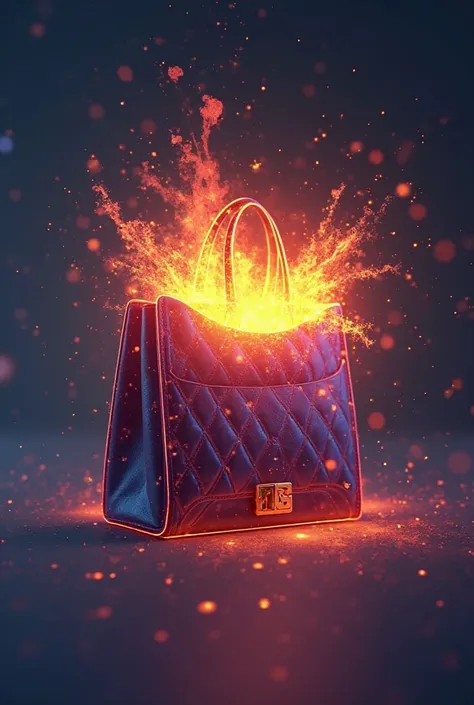 Create a modern and explosive logo for a virtual store The design must be bold, energetic and visually dynamic, evoking the feel...