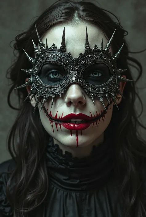 I want the nails in all the mask and the rouge a little longer with a bad laugh and I want his hair soft