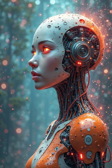 Create 6 images of AI as a creative tool, each different image