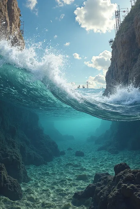 "Interaction of waves with structures and seabed"