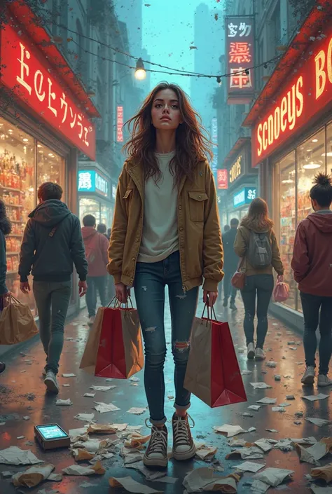 Teen shopping constantly, credit card swipes pile up
Bank balance going down, stress going up
