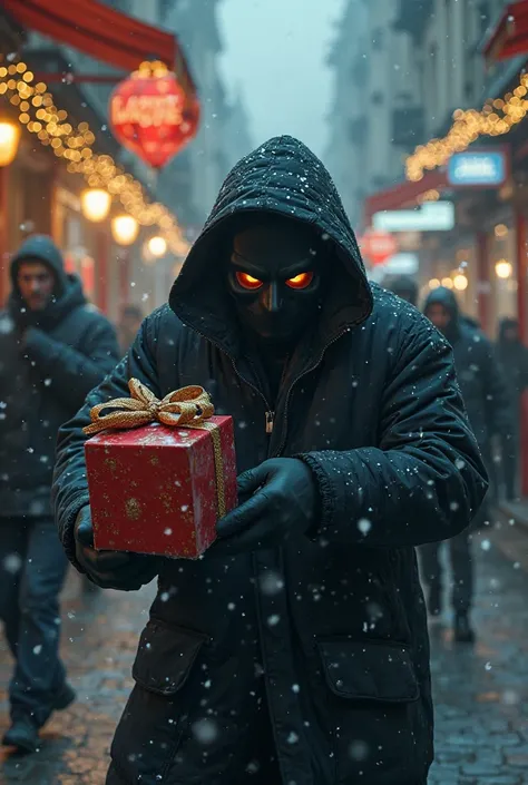 create an ad for a telegram channel about stealing gifts 