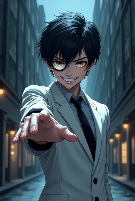 Kid the Phantom Thief reaching out here