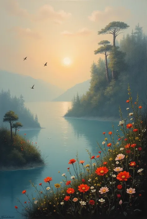 Oil painting