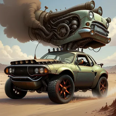 is struck by near-future　car