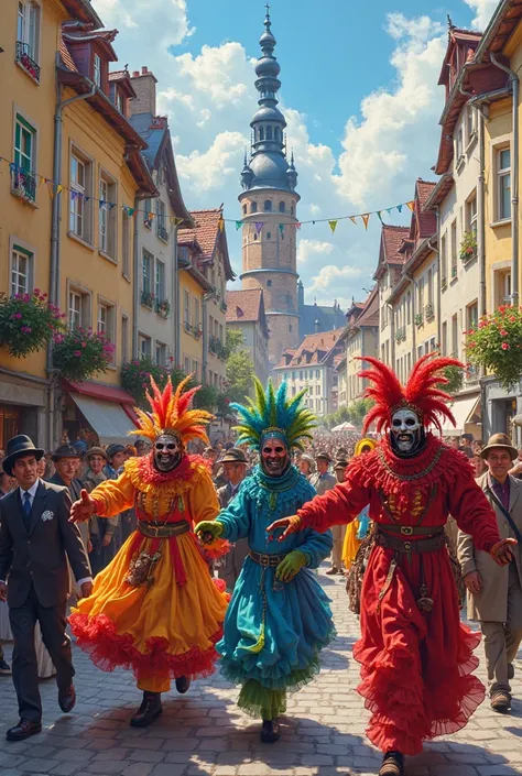 Affiche carnaval de DINKERQUE