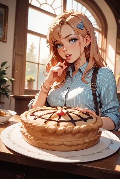 Oops, the pie is huge Lori