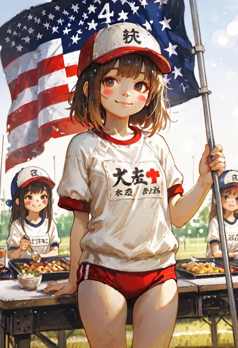 Cute,748cmstyle,f4nt45t1c,kids playing different sports and games with sports equipment and accessories 53118893, flag, multiple...