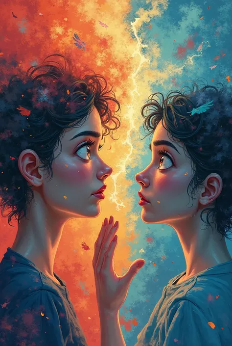 A comparison of decision-making according to our emotions in order to describe them, Let the drawing be animated