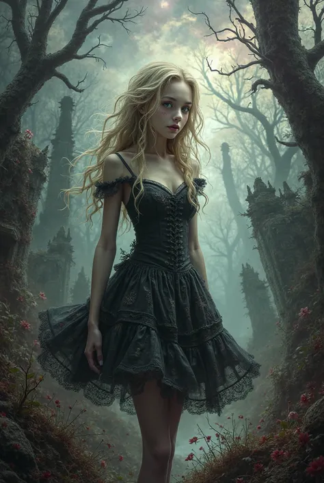 Alice in Wonderland gothic
