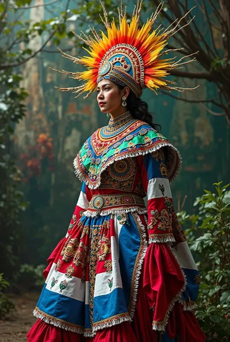 Create a costume to represent the.national symbols of Honduras