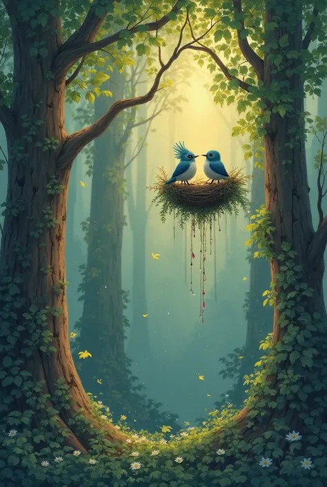 A little bird named Luna built a cozy nest on a tall tree. Every morning, she'd sing sweet melodies, filling the forest with j...